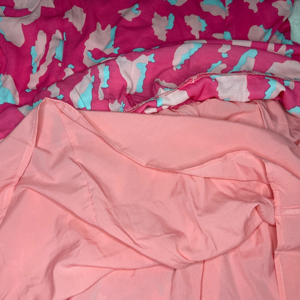 BRIGHT PINK LEOPARD PRINT DRESS by Sandi's Style Women MEDIUM - Picture 8 of 10